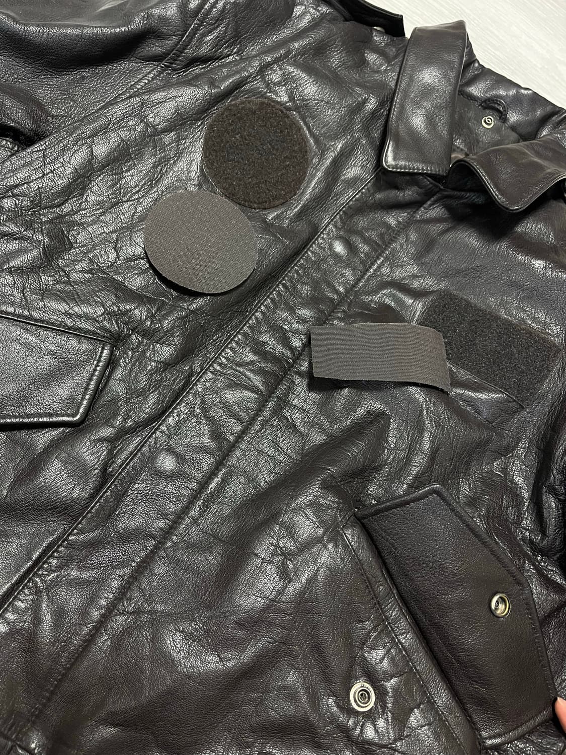 국군 양가죽 조종사자켓 95-100 상품이미지4