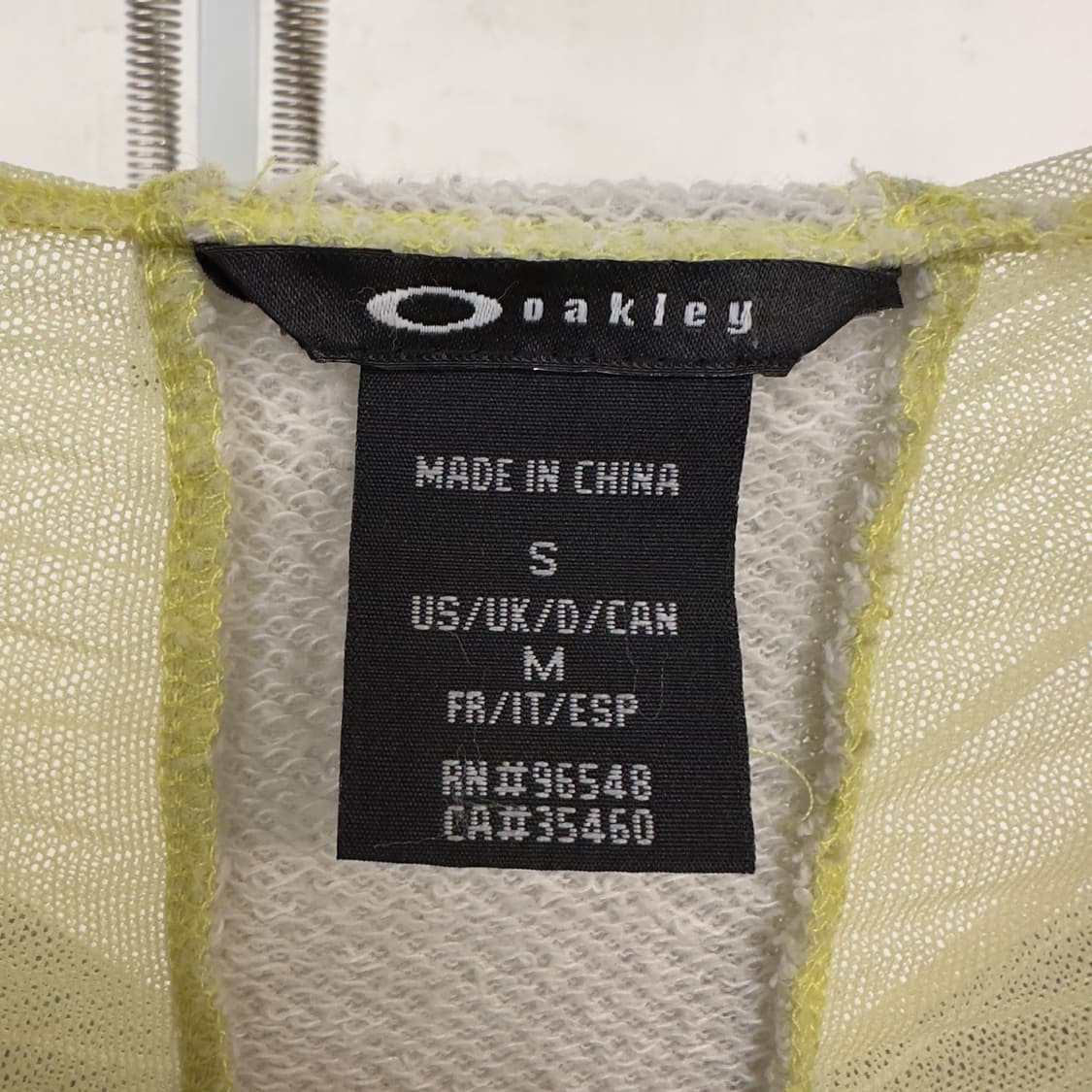 오클리 메쉬 믹스드 ss시즌 후디 집업 상품이미지4