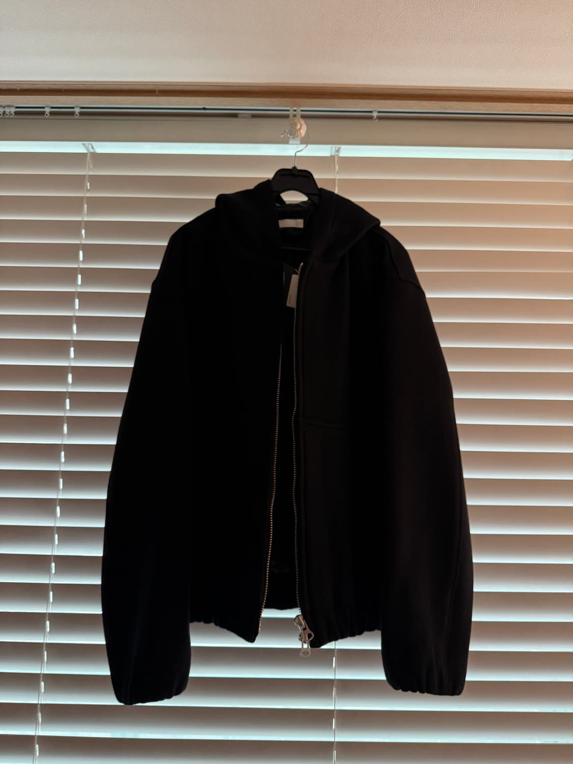 Aieul work hoodie jacket black 상품이미지1