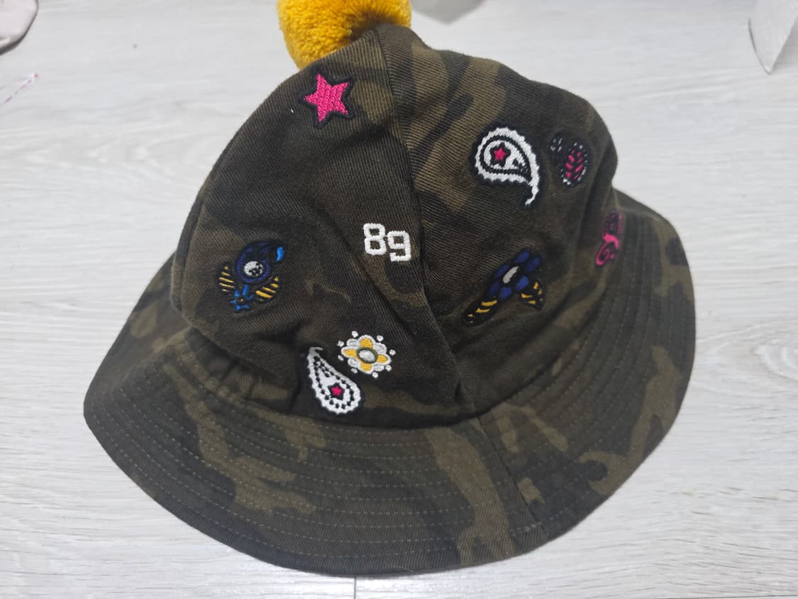 파리게이츠 카모 버킷햇 카키 56 상품이미지2