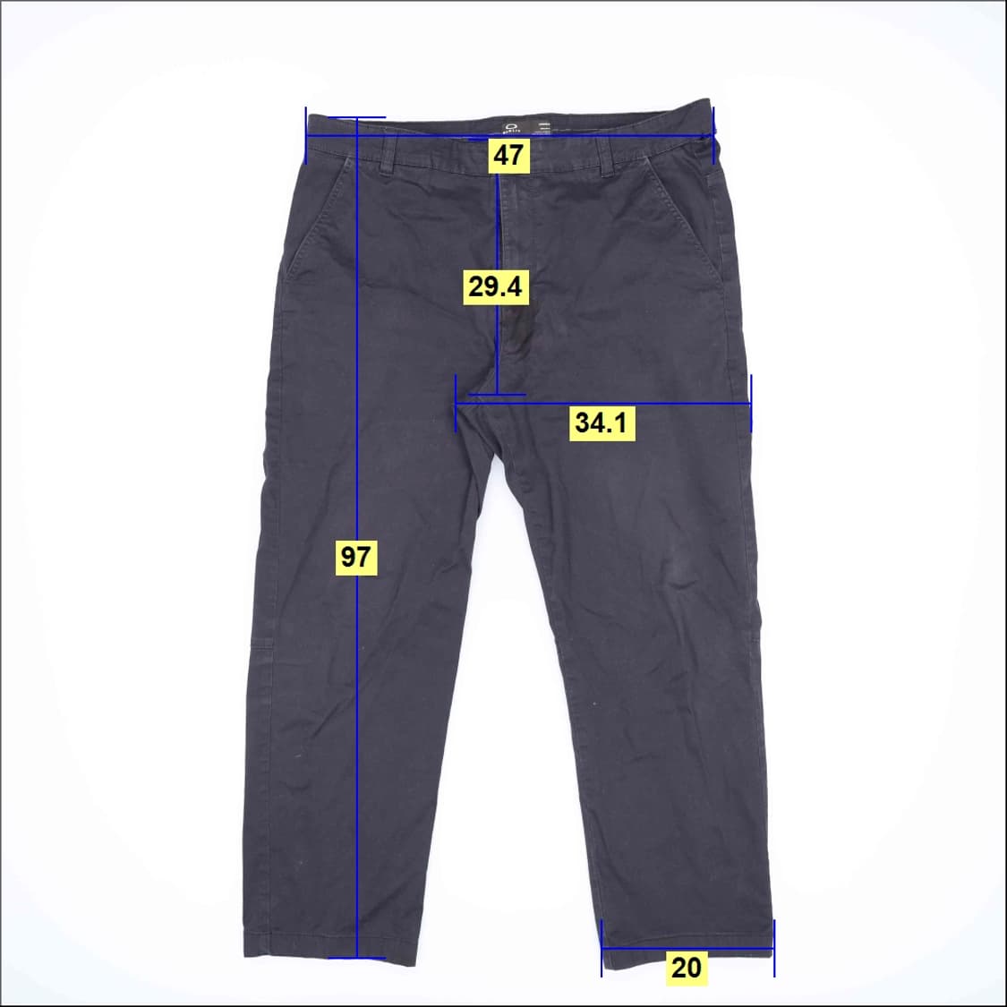 US34 오클리 와이드 코튼팬츠 0303H1 상품이미지8