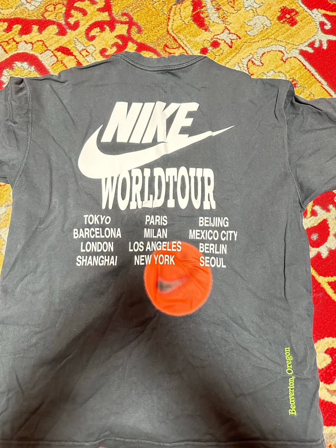 나이키 스우스 월드투어 반팔 티셔츠 L 상품이미지3