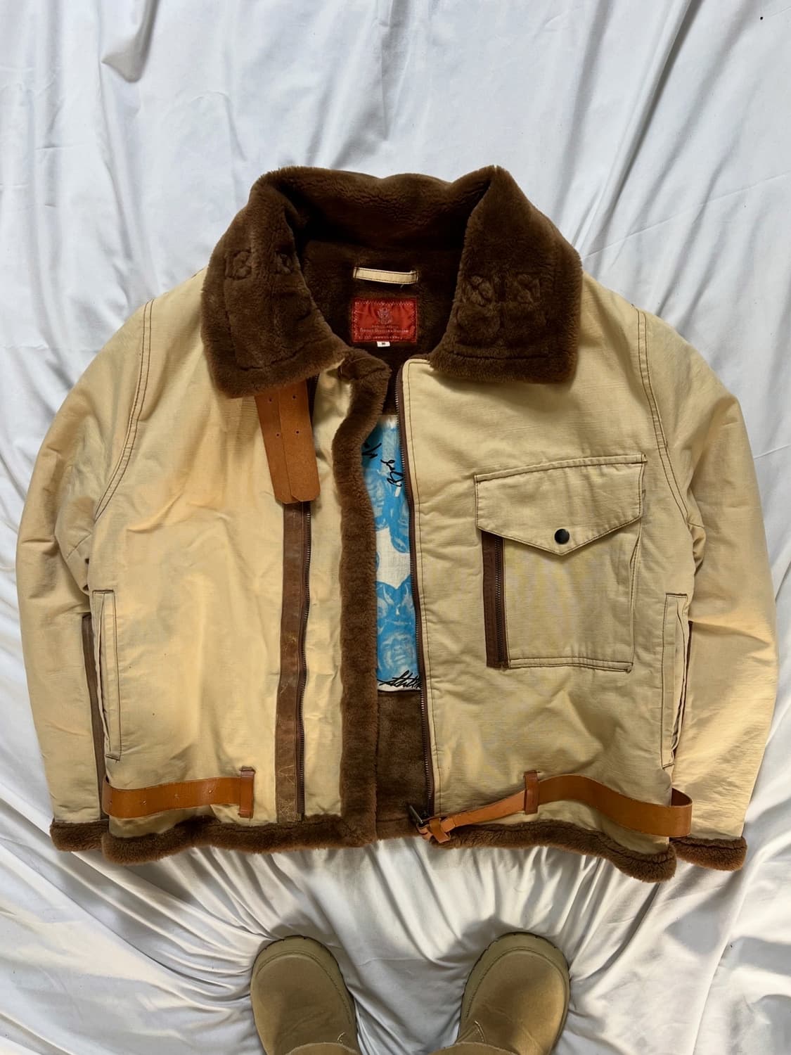 아비렉스 B-3 무스탕 자켓 상품이미지1