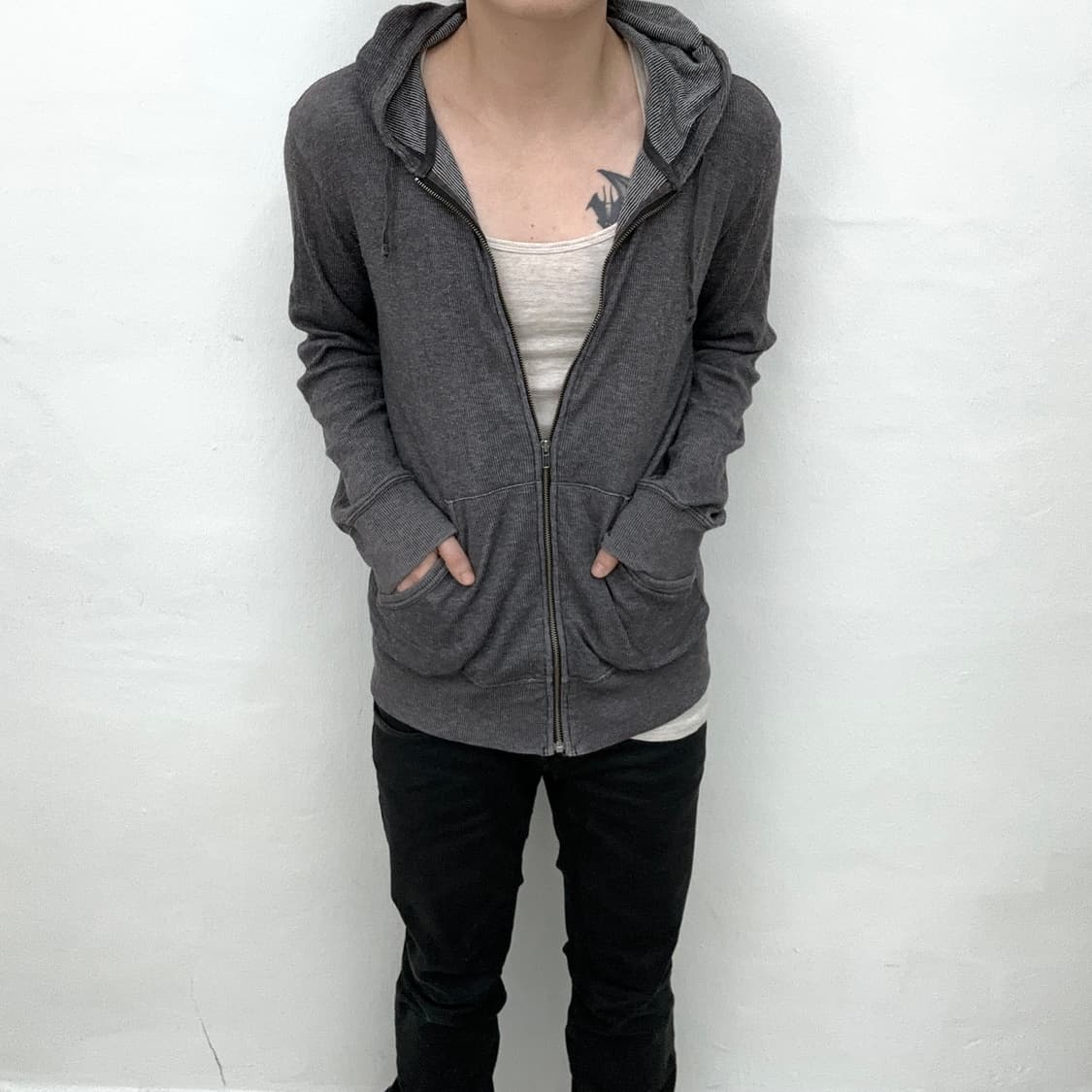 Chacoal coduroy hood zip 상품이미지2