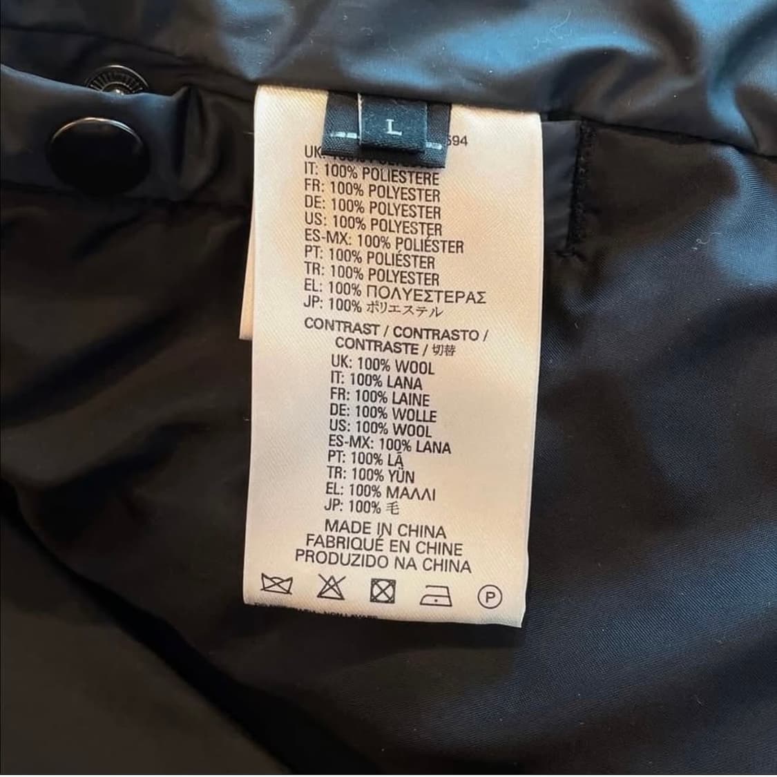 디젤 바이커 후드포켓 패딩자켓 상품이미지9