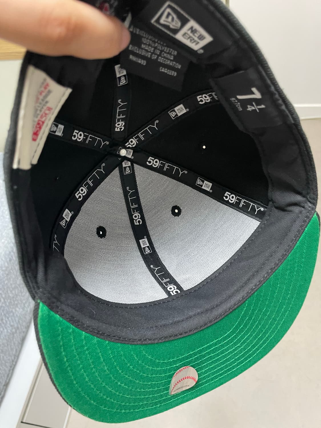 59FIFTY DAY MLB 시카고 화이트삭스 피 티드캡 블랙 상품이미지5