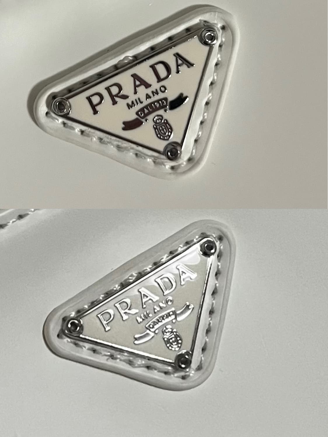 프라다 클레오 화이트 숄더백 스몰 상품이미지10