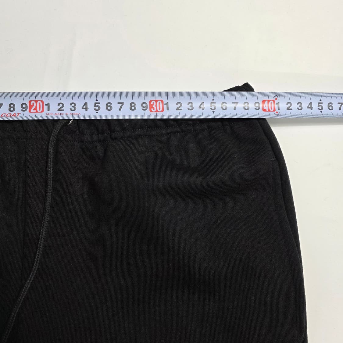1116 [에이카화이트] 헤비 웨이트 클래식 스웨트팬츠 S / 블랙 상품이미지3