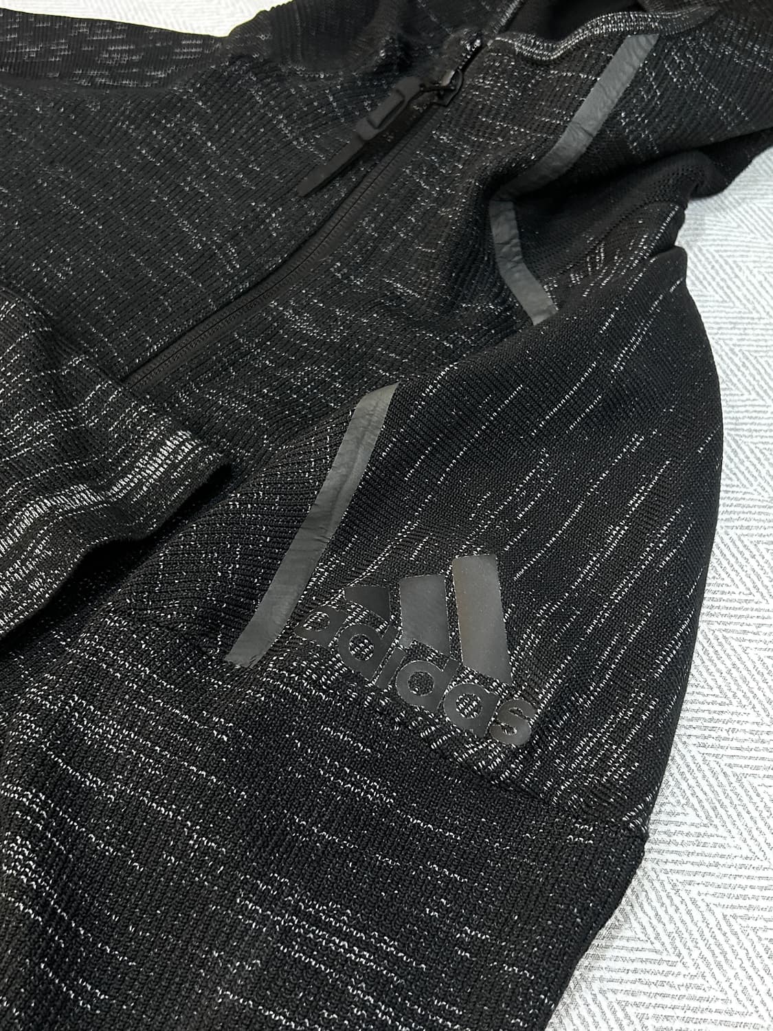 아디다스 후드집업 남성 L 100사이즈 다크그레이 상품이미지10