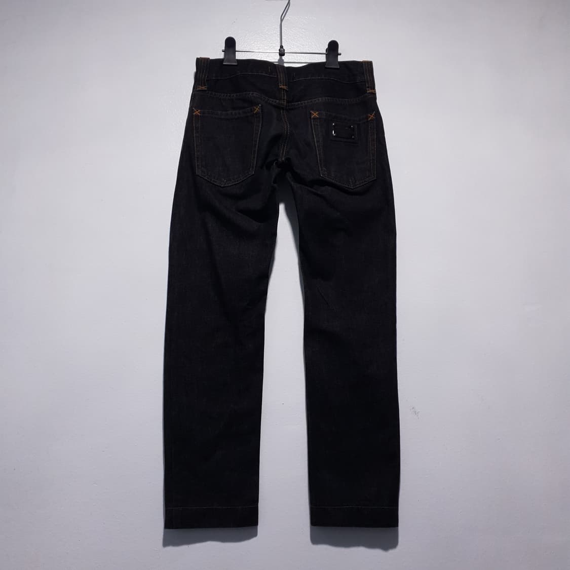 돌체앤가바나 실버 플레이트 DG 인디고 생지 12 데님 팬츠 청바지 44 상품이미지8