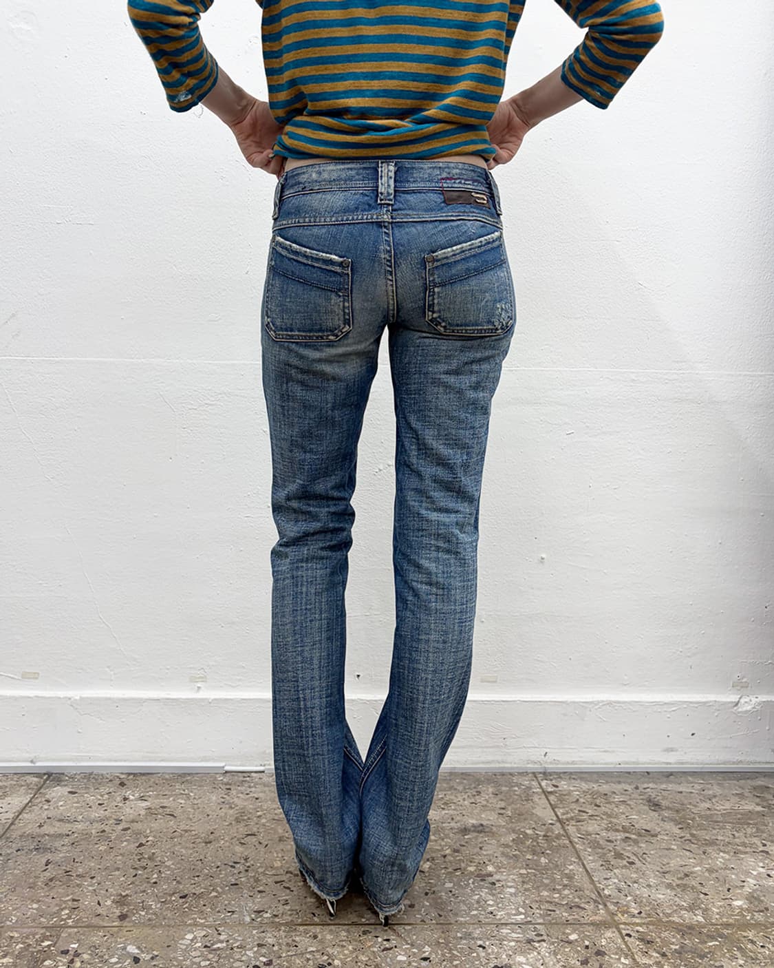 디젤 슬림핏 데님 팬츠 상품이미지2