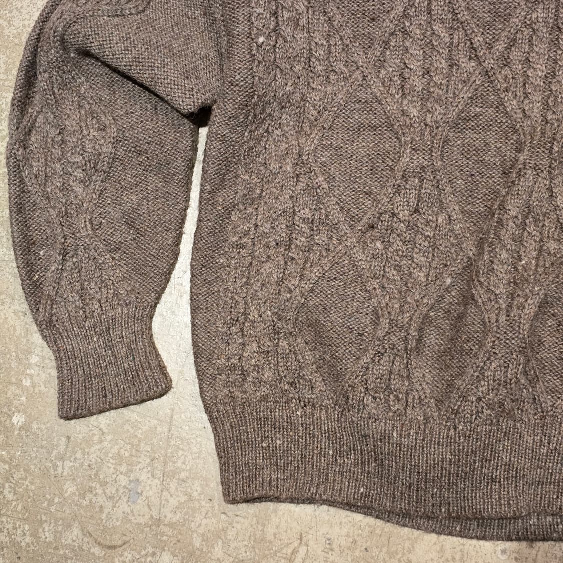 70s Palatine 아란 스웨터 Made in New Zealand 상품이미지3