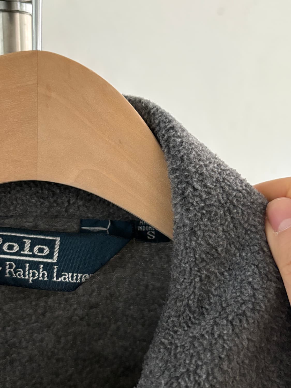 Polo 폴로 랄프로렌 차콜 컬러 폴라텍 플리스 자켓 상품이미지4