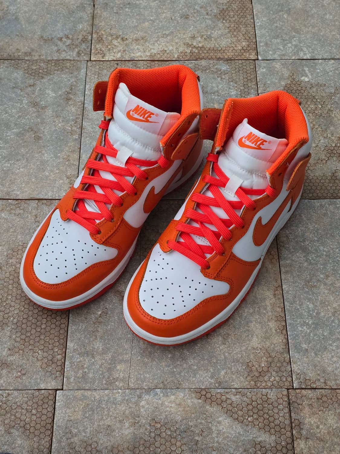 (230)나이키 덩크 하이 오렌지 블레이즈 상품이미지1