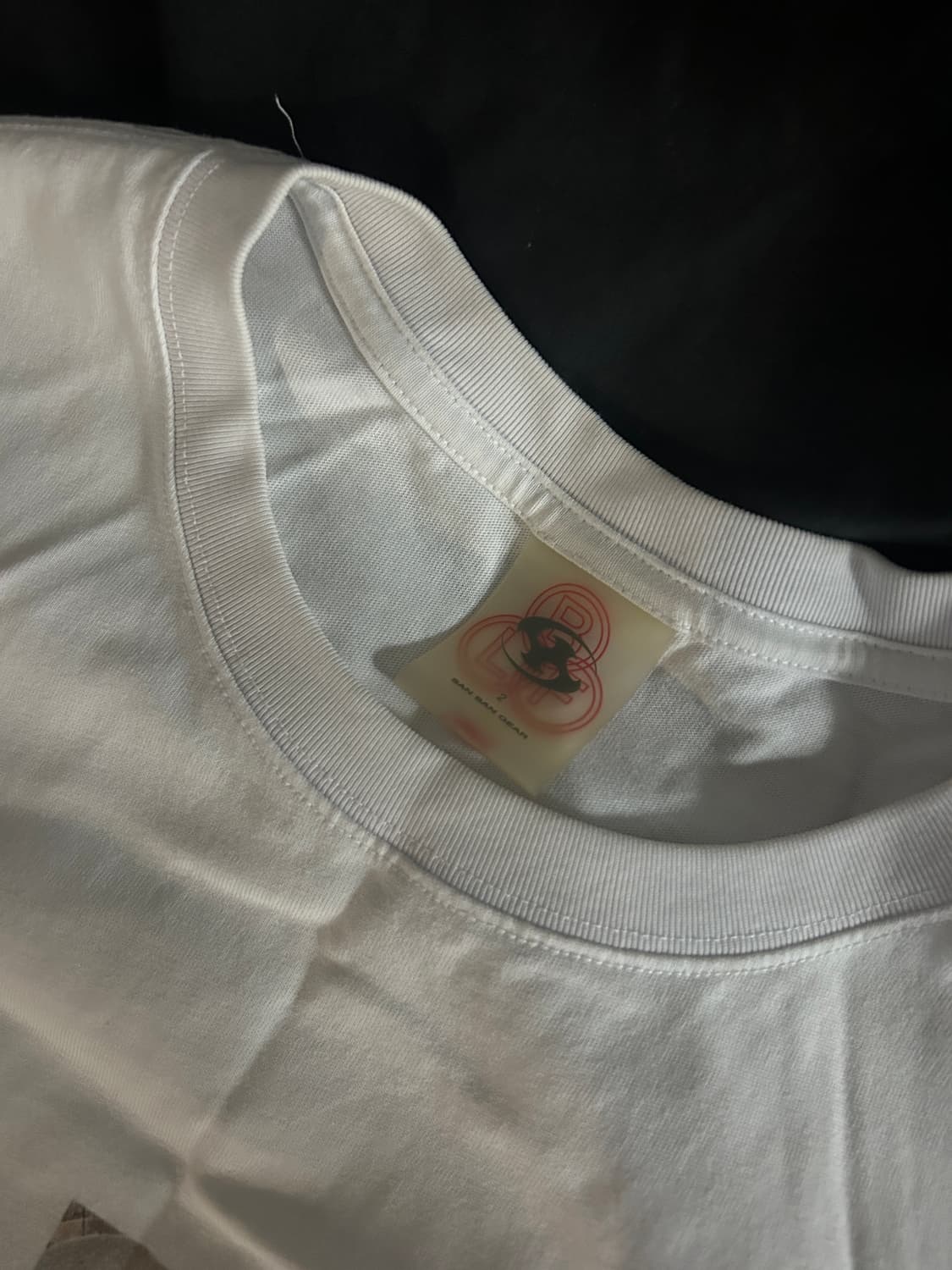 [2]산산기어 blf bread t-shirt white 반팔 상품이미지4