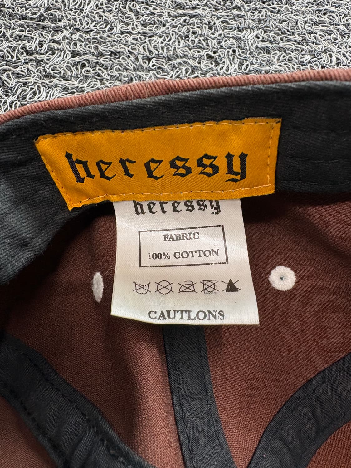 빈티지 아카이브 6panel 캡 브라운 4069 상품이미지7