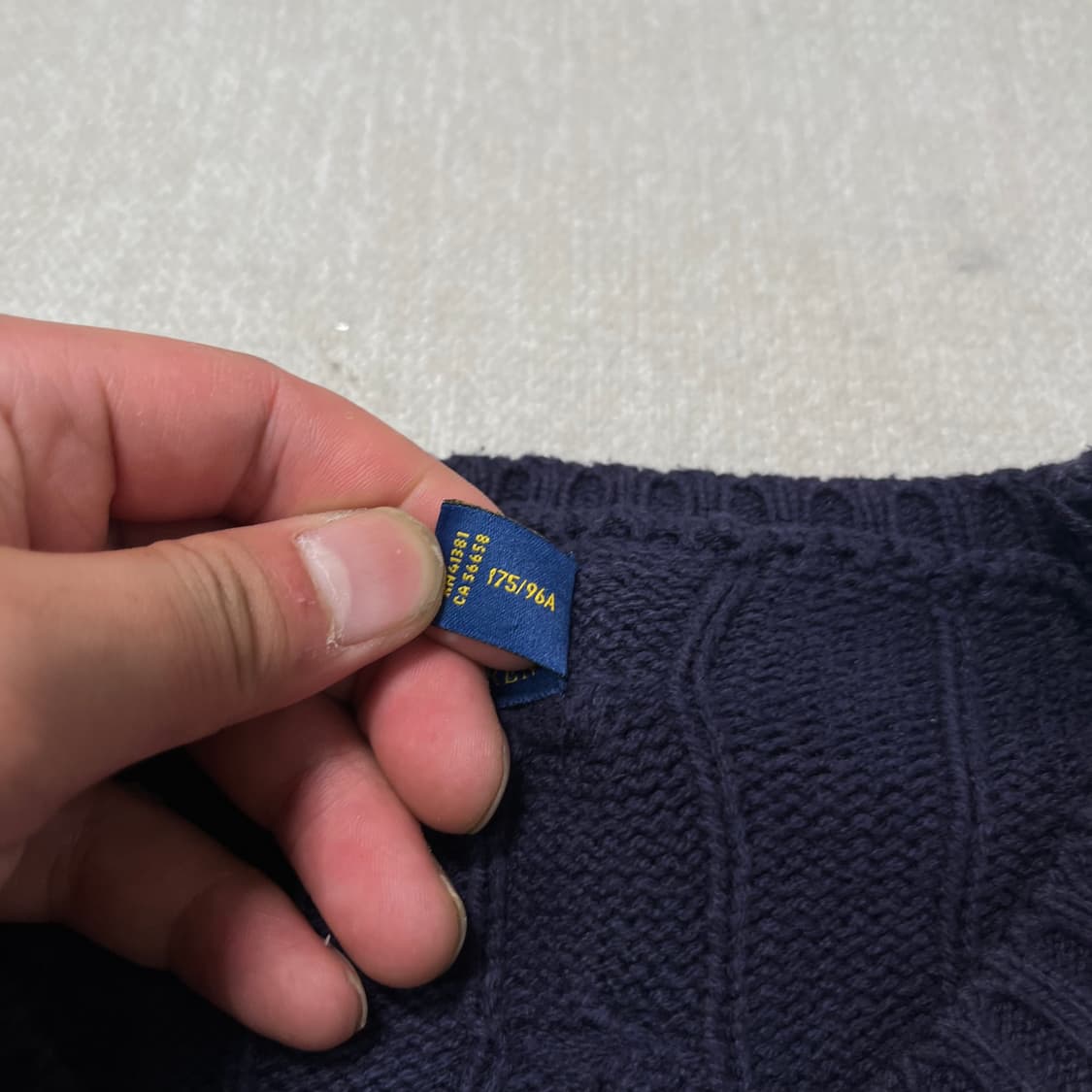 105 폴로랄프로렌 신형 꽈배기 니트 상품이미지3