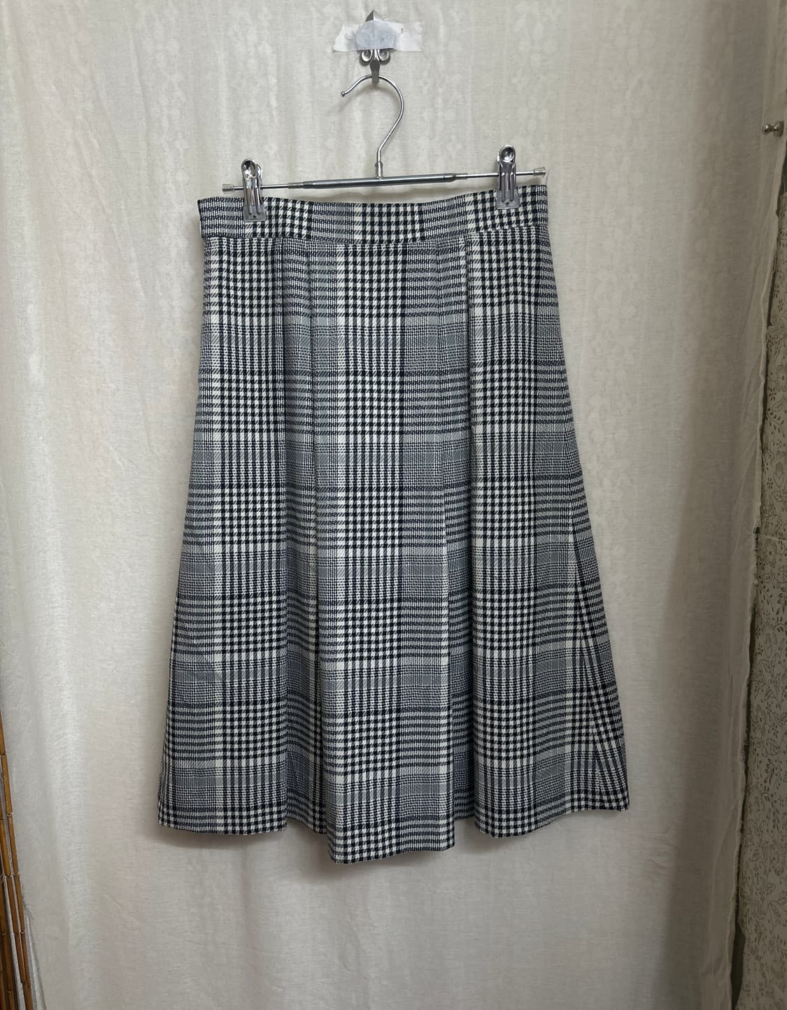 gallery visconti check skirt 상품이미지2