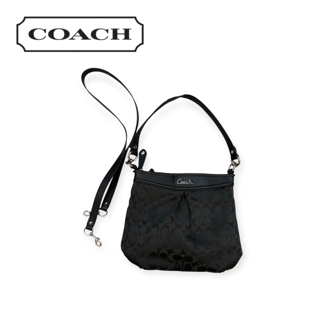 코치 블랙 숄더백 상품이미지1