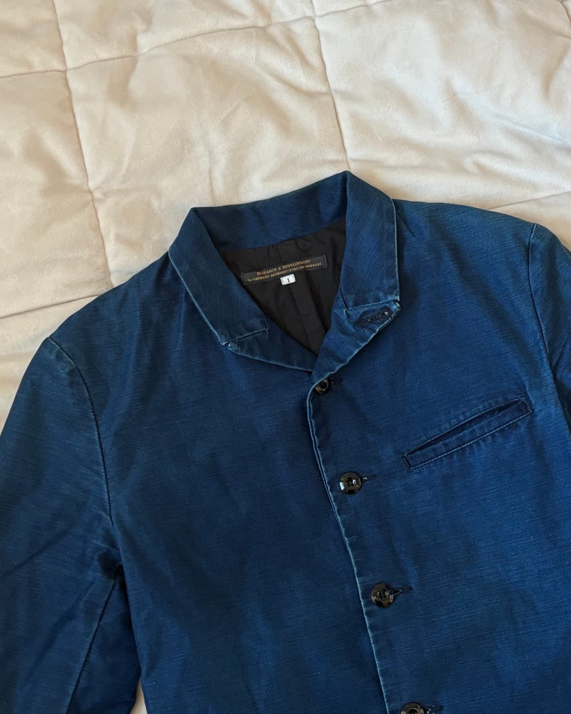 Garment Reproduction of Workers 코튼 트윌 자켓 상품이미지1