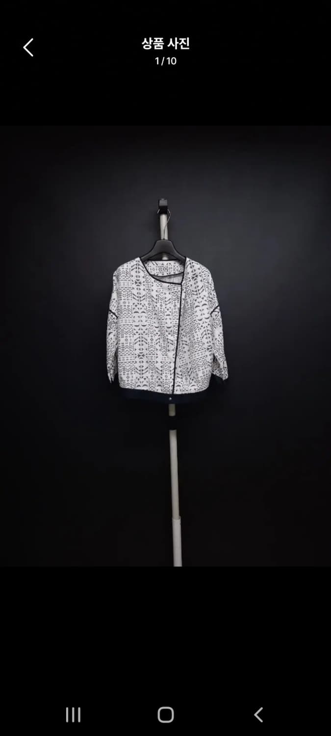 듀엘 춘하 펀칭 가디건 자켓 55 상품이미지2