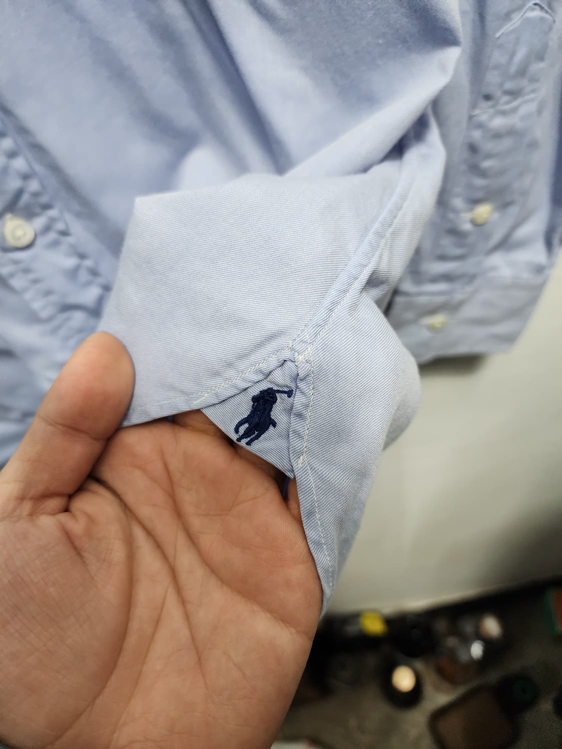 폴로 랄프로렌 리젠트 하단로고 셔츠 상품이미지4