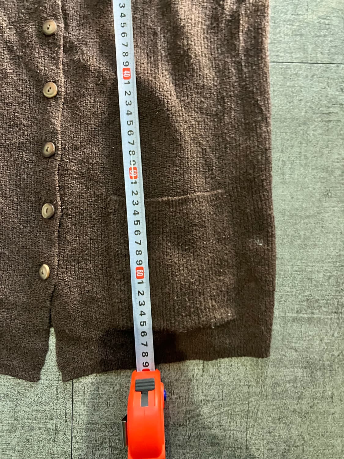 일본빈티지 Vareyse 올드스쿨아메카지 보헤미안 너드남 니트베스트 상품이미지3