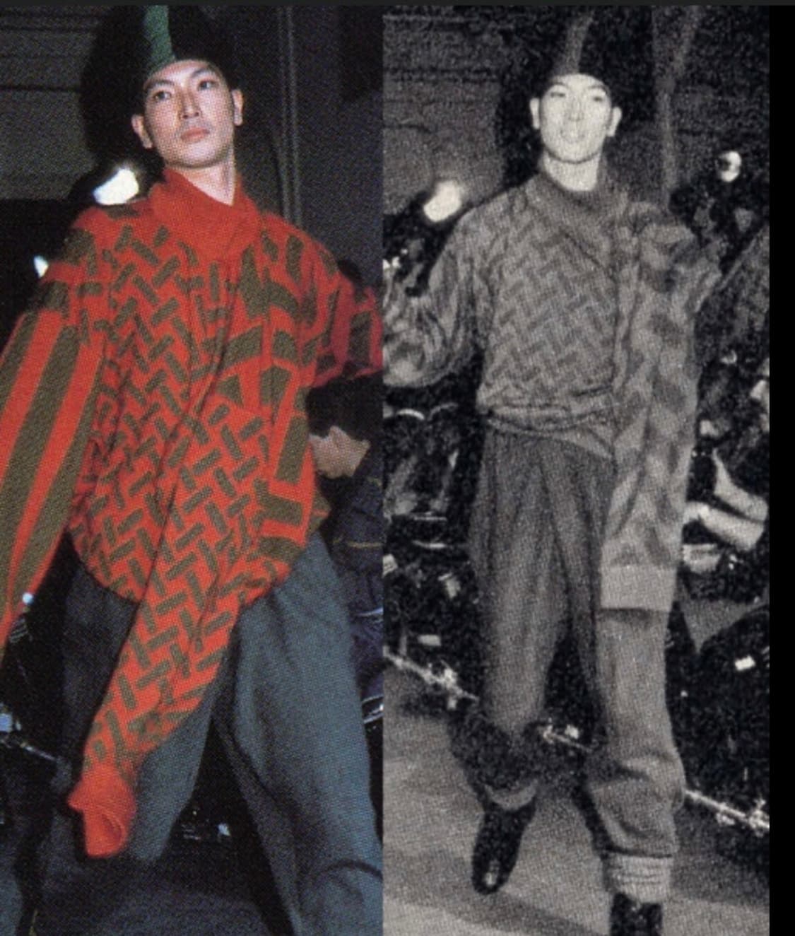 issey miyake 1986 aw runway knit 상품이미지1