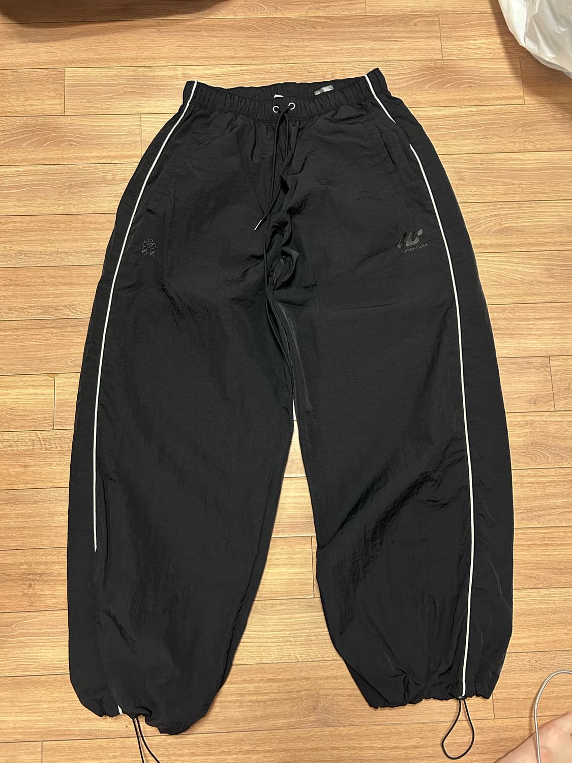 폴리테루 휴먼인덱스 인덱스 트랙 팬츠 다크 네이비/화이트 상품이미지3