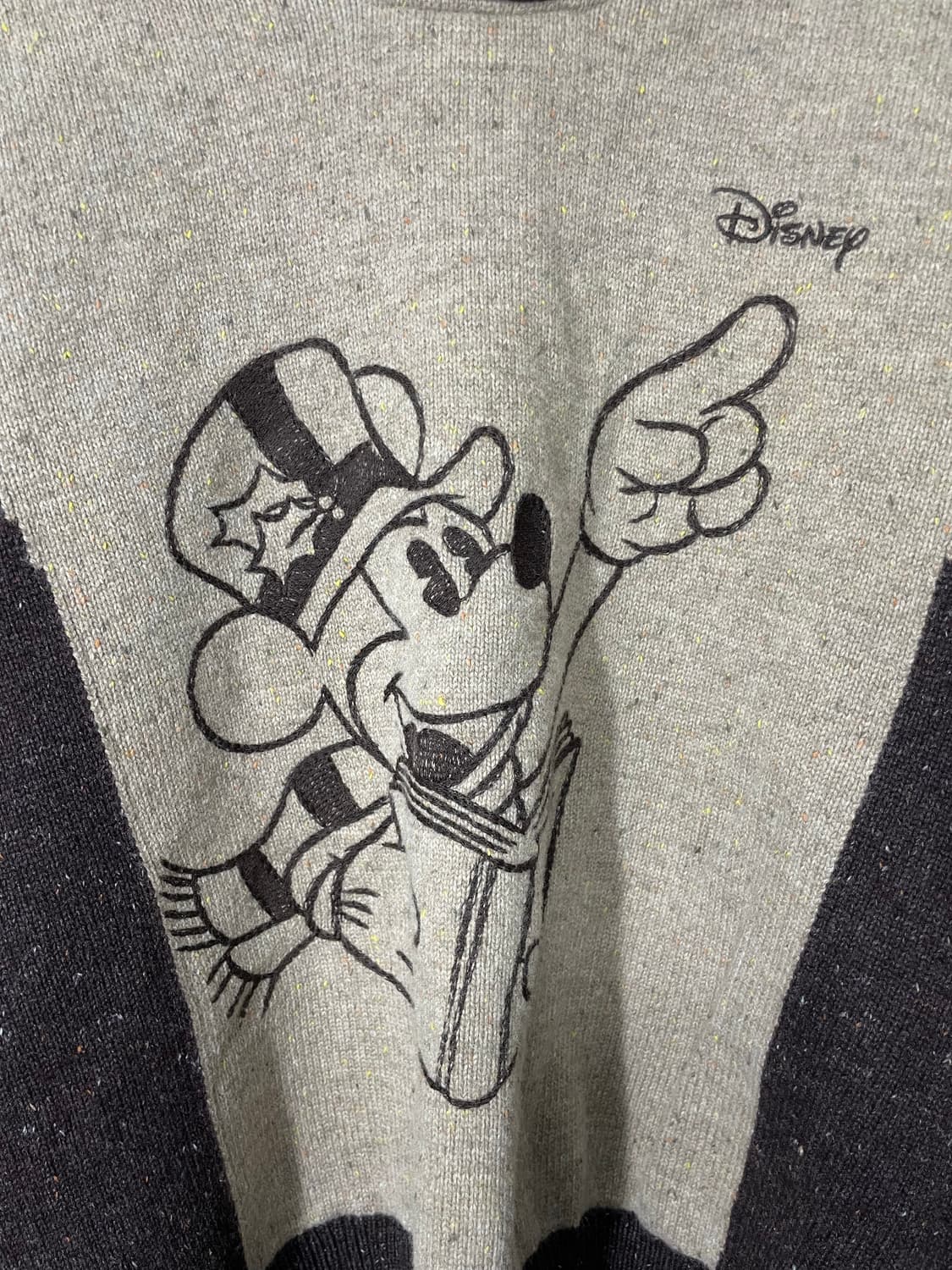 90s 디즈니 숄카라 울 니트 상품이미지6