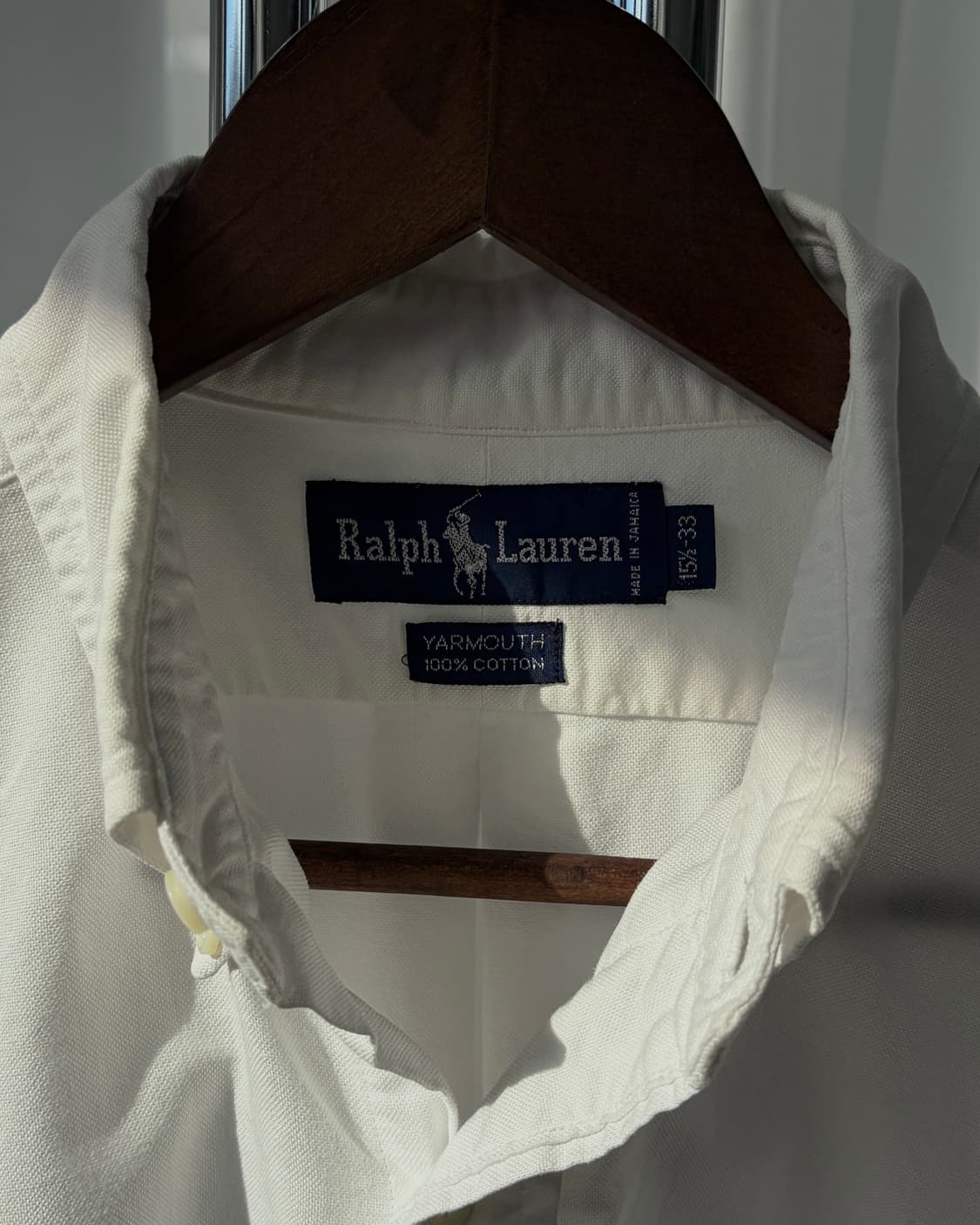 [L]폴로 랄프로렌 야머스핏 화이트 셔츠 상품이미지8