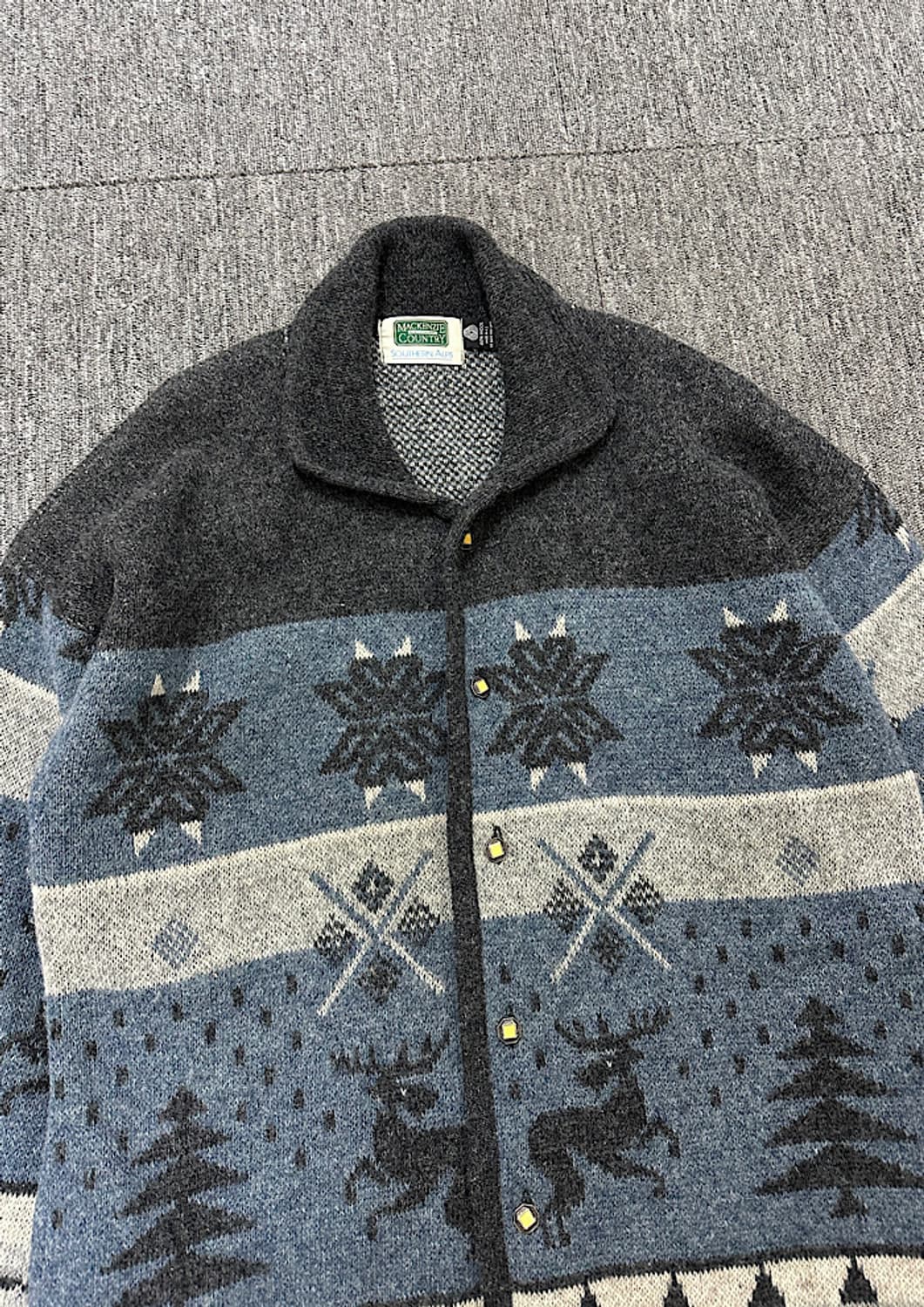 빈티지 오버핏 니트자켓  상품이미지2