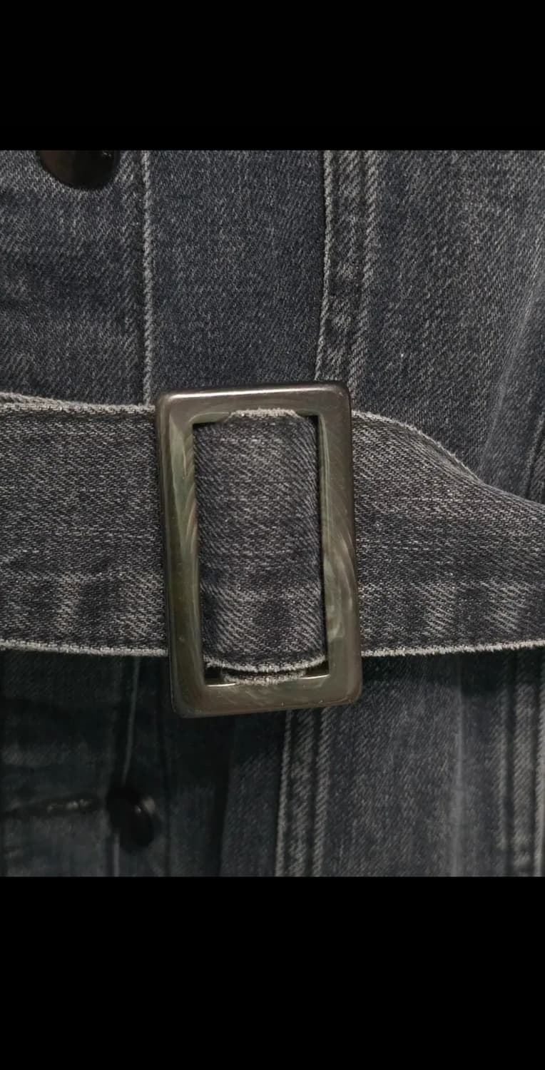 마시모 두띠 벨트 데님 블랙 자켓 S사이즈 상품이미지7