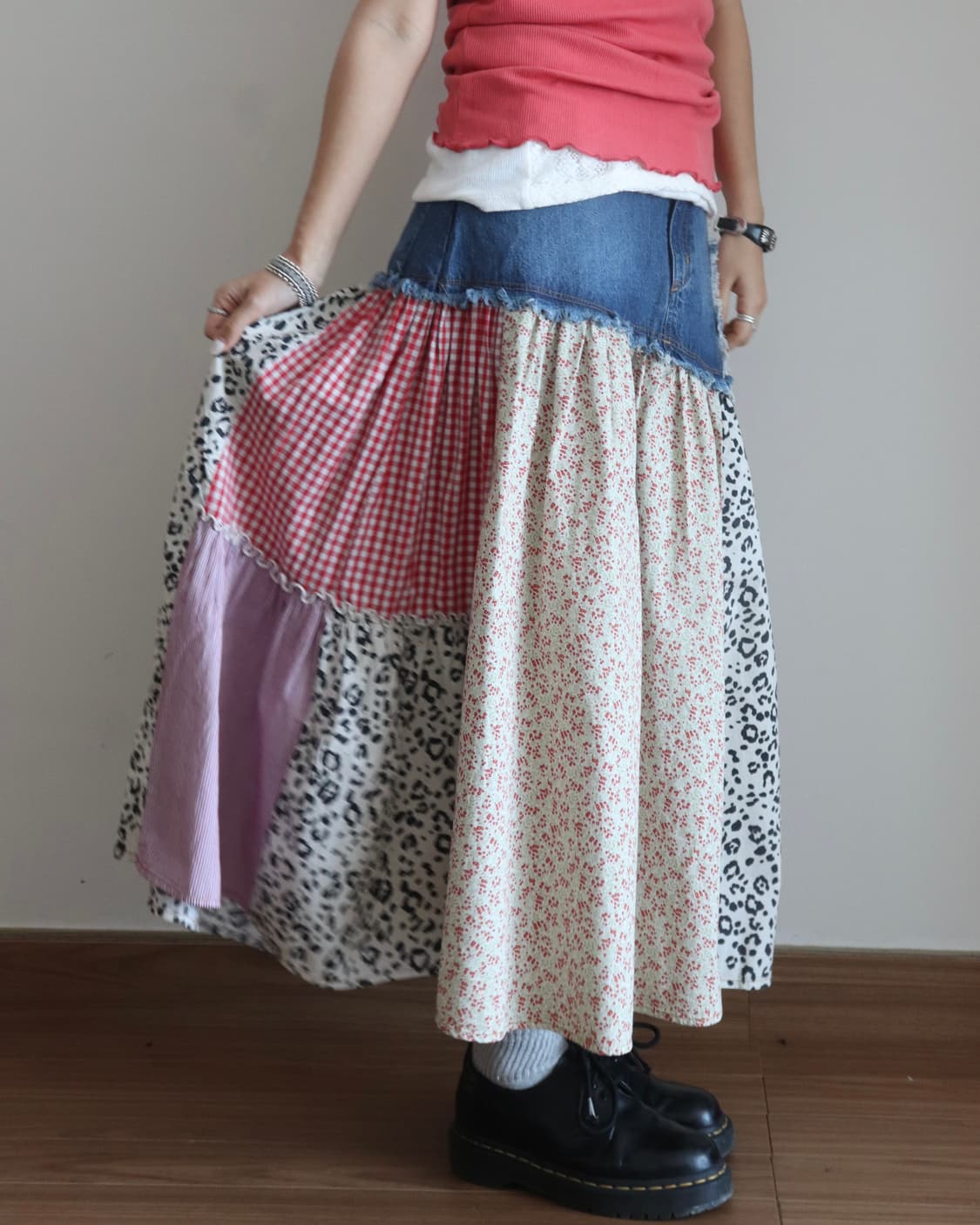 [Freada] Check Docking Skirt (새상품) 상품이미지2