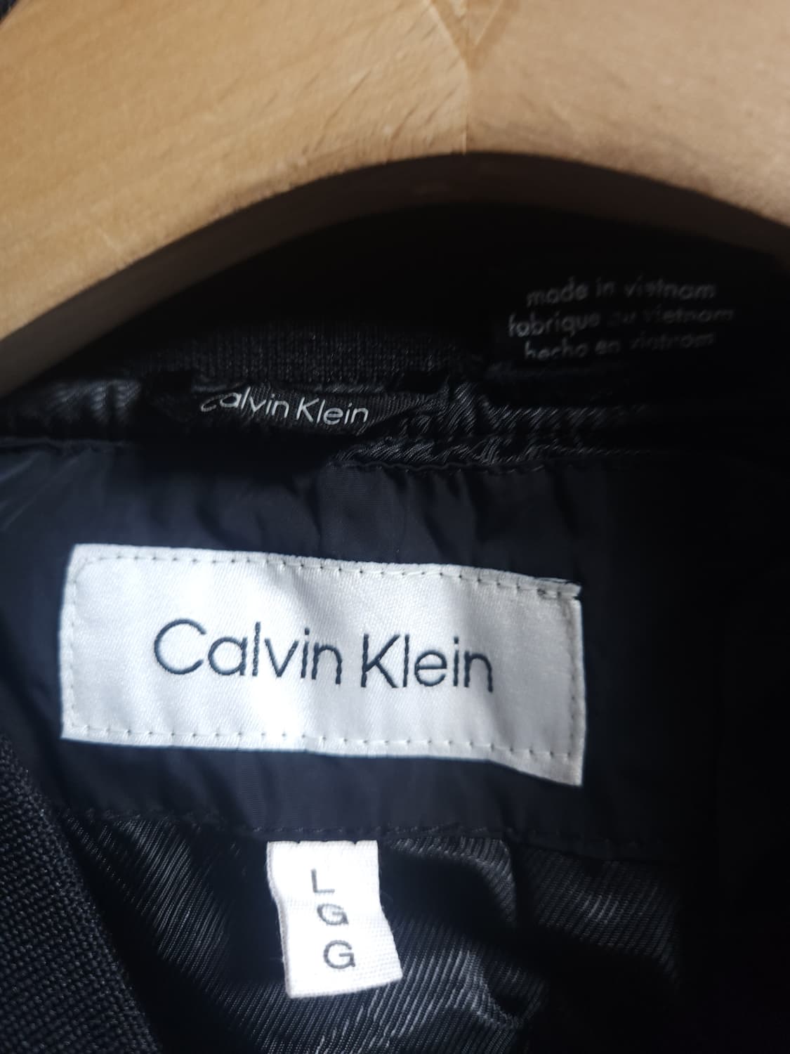 켈빈클라인 퀄팅 봄버자켓, L 상품이미지4