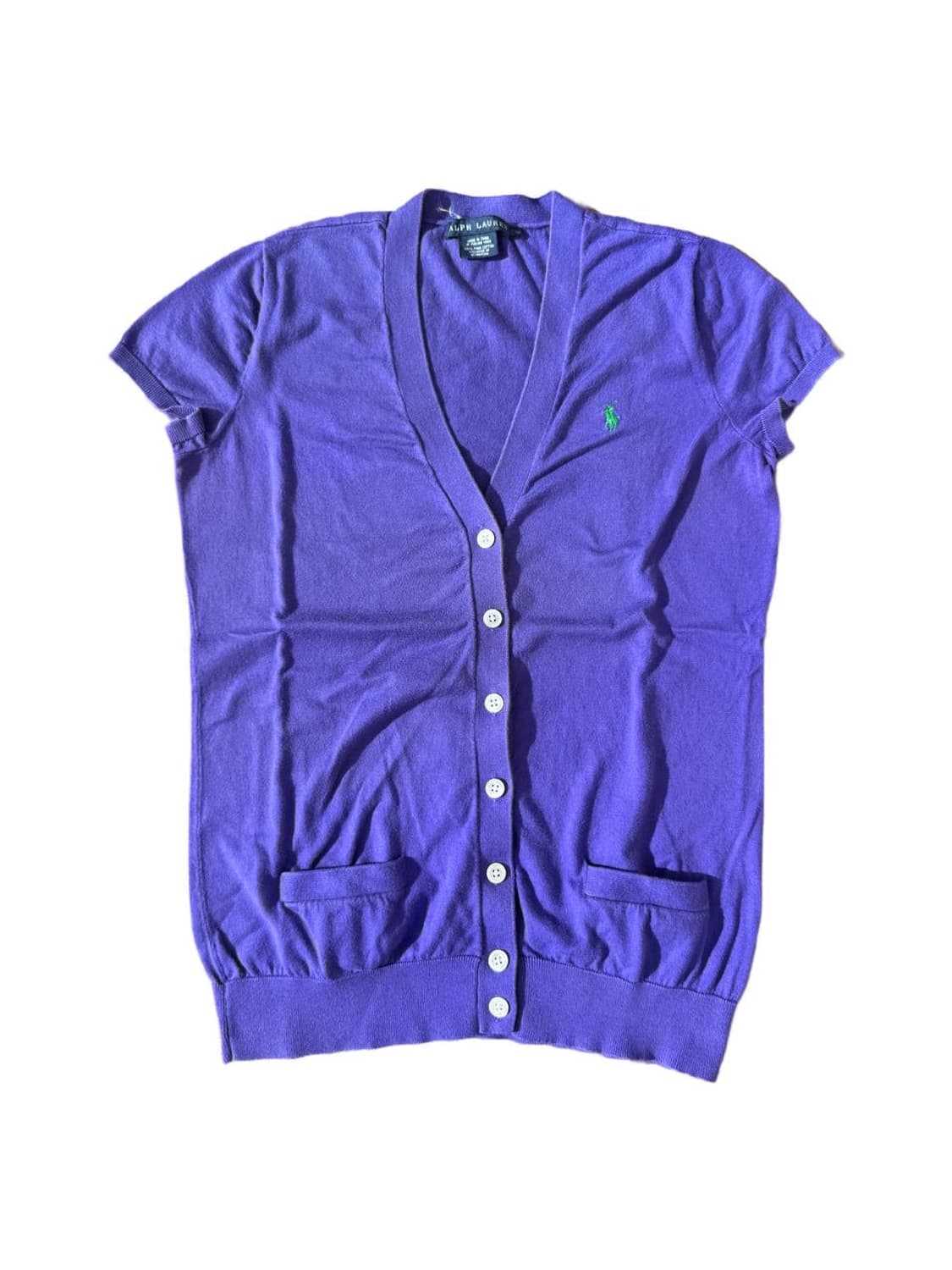 PRL cotton half cardigan 상품이미지1