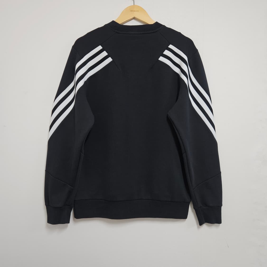 아디다스 삼선 검흰 맨투맨 L 100 상품이미지4