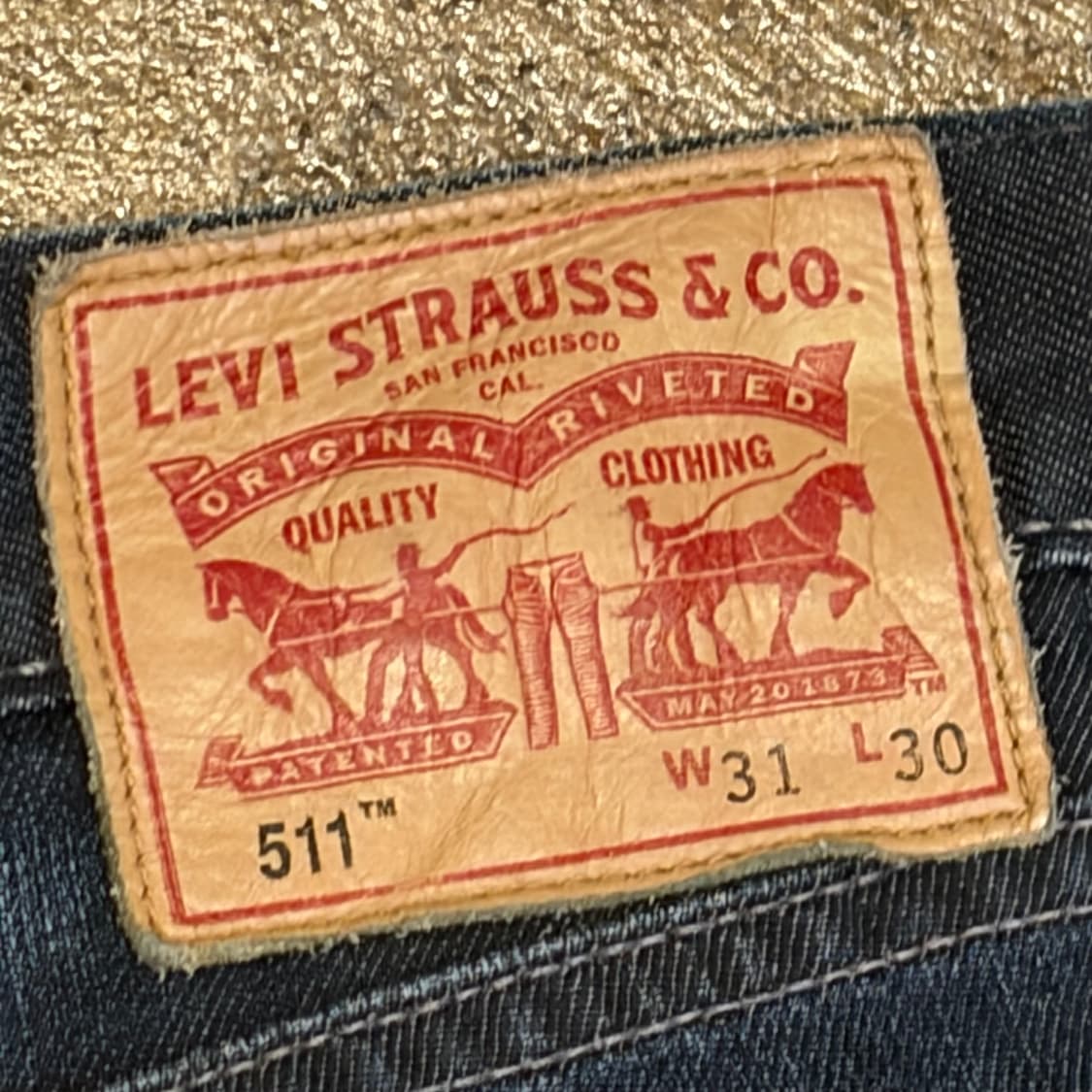 00s 미국 빈티지 리바이스 511 청바지 상품이미지9