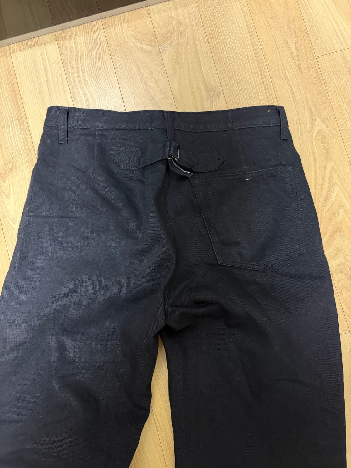 버드노트 원버클백 데님 블랙 판매 (34size) 상품이미지4