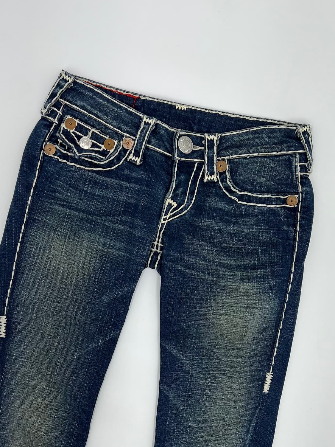 트루릴리젼 스티치 데님팬츠 상품이미지4