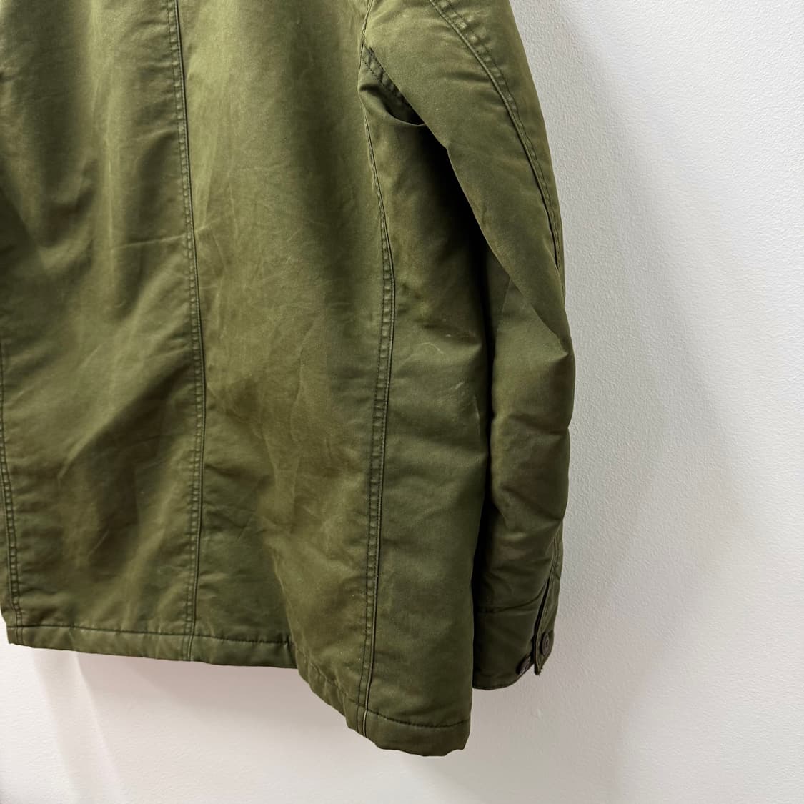 리바이스 왁스드 코튼 올리브 워크 자켓 (M) 상품이미지7