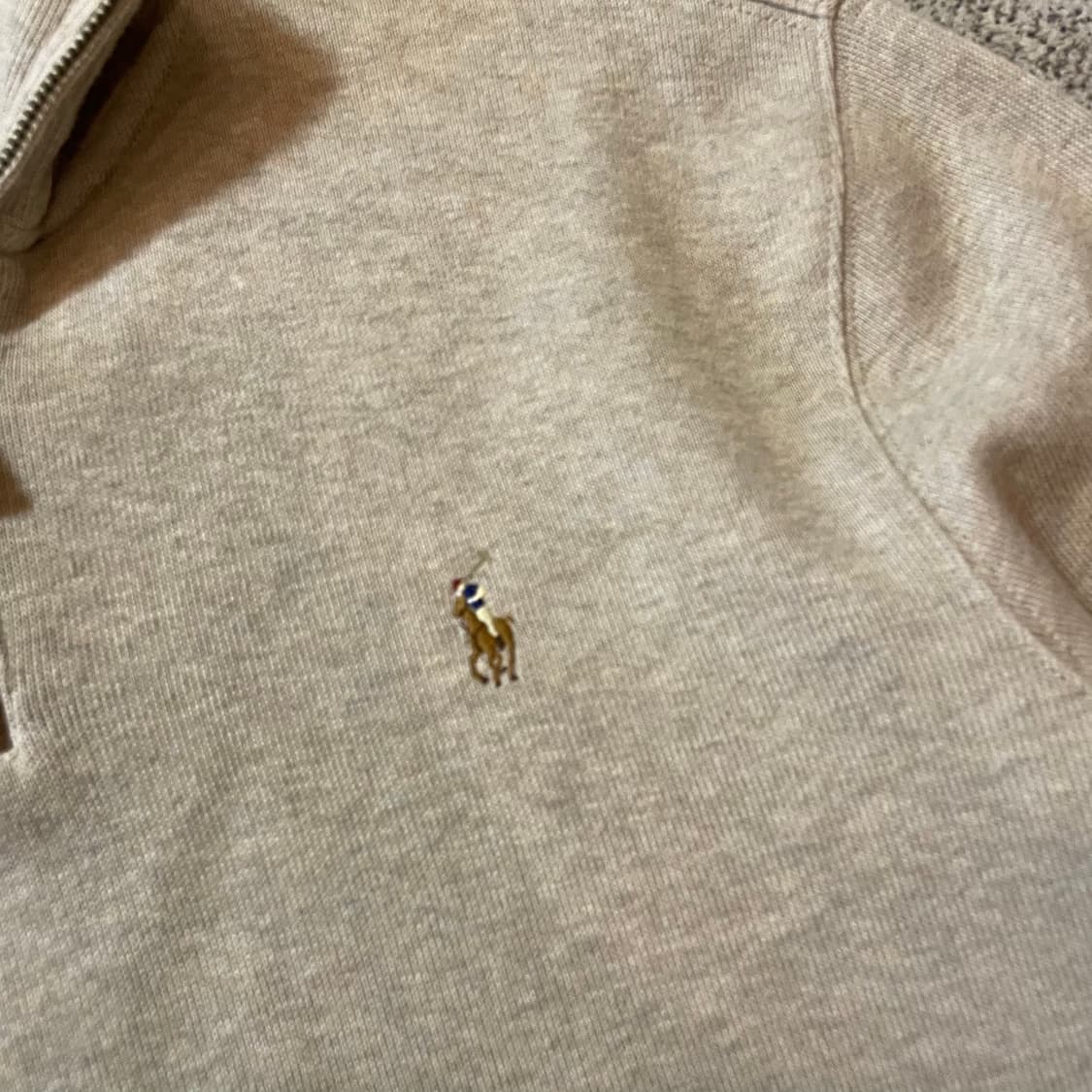 신형 폴로qr 반집업 스웻 상품이미지2