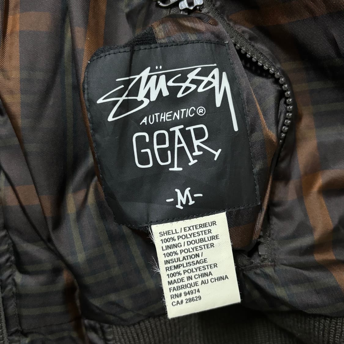 Stussy 써모라이트 스투시 양면 봄버자켓 상품이미지8