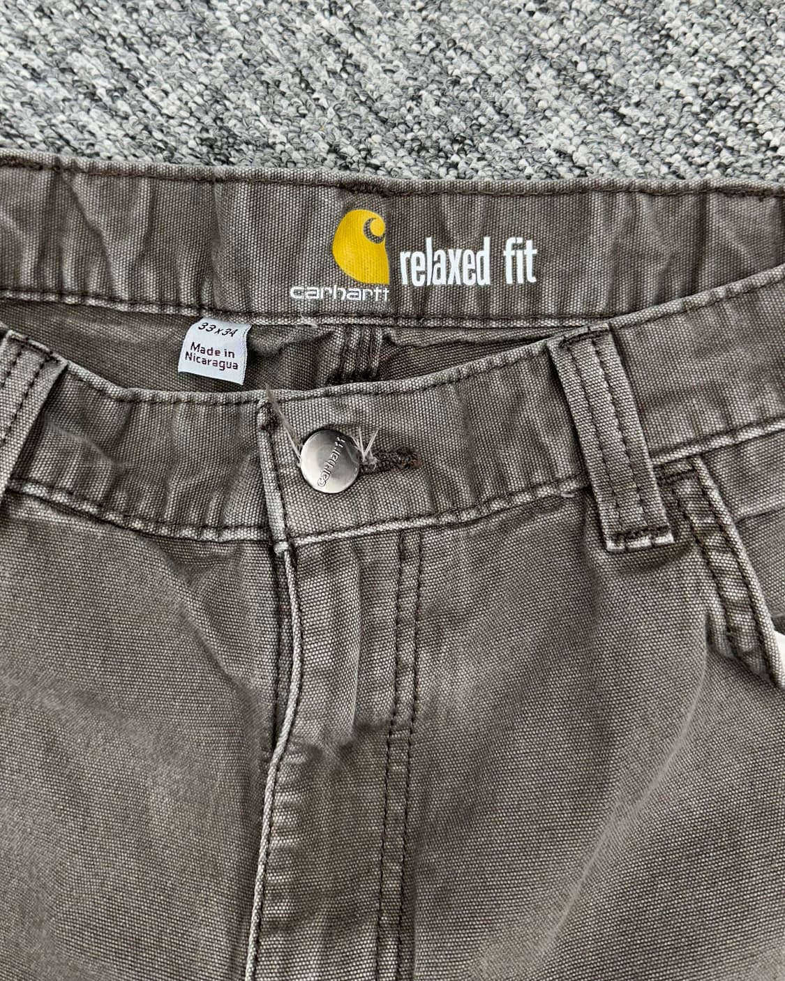 (허단41)칼하트 워크 팬츠-M1863 상품이미지3