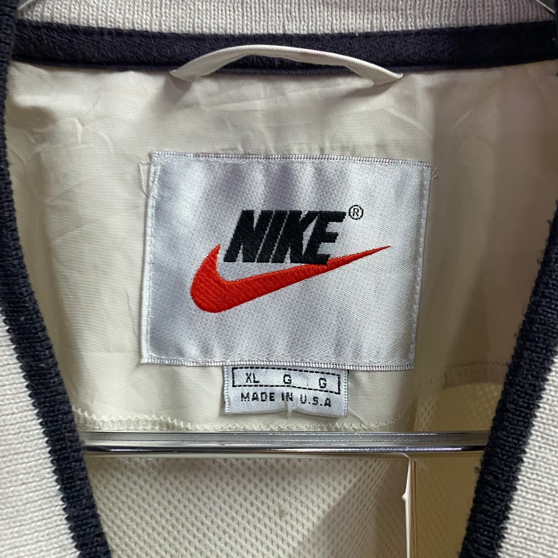 90s 나이키 센터 스우시 화이트 웜업 B3117 상품이미지4