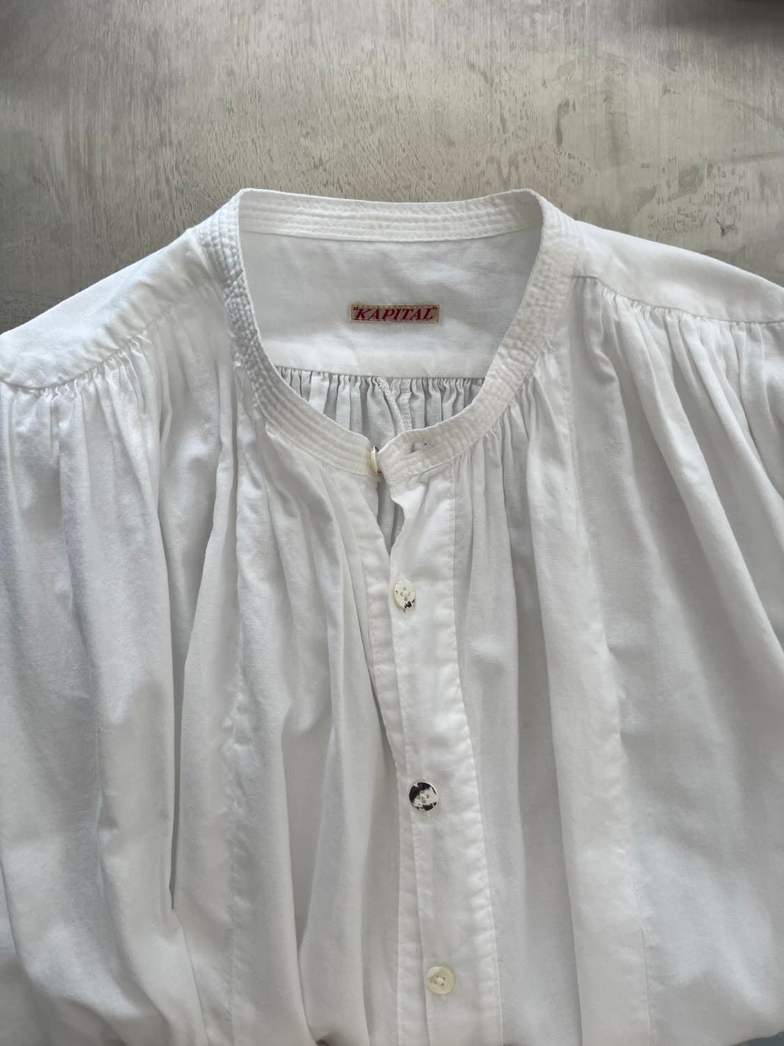white pocket cotton dress 상품이미지9