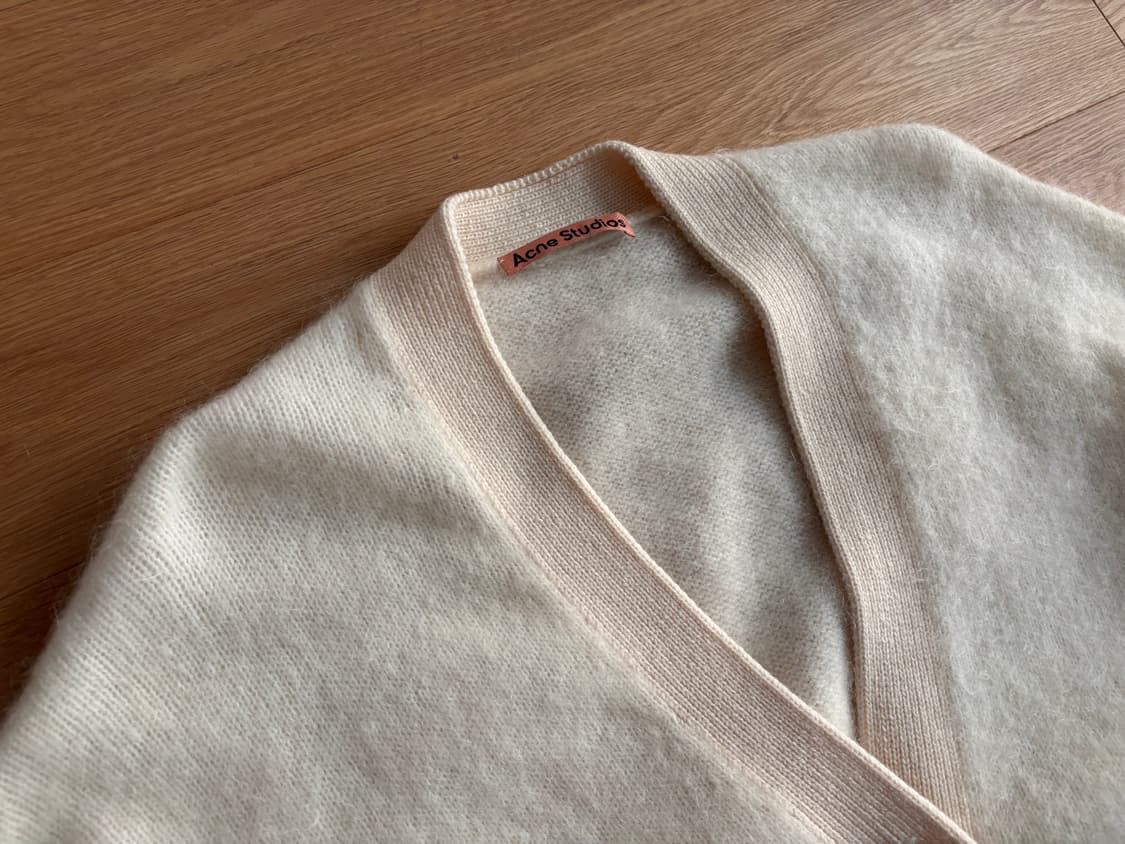 아크네 스튜디오 모헤어 가디건 아이보리 M 상품이미지5