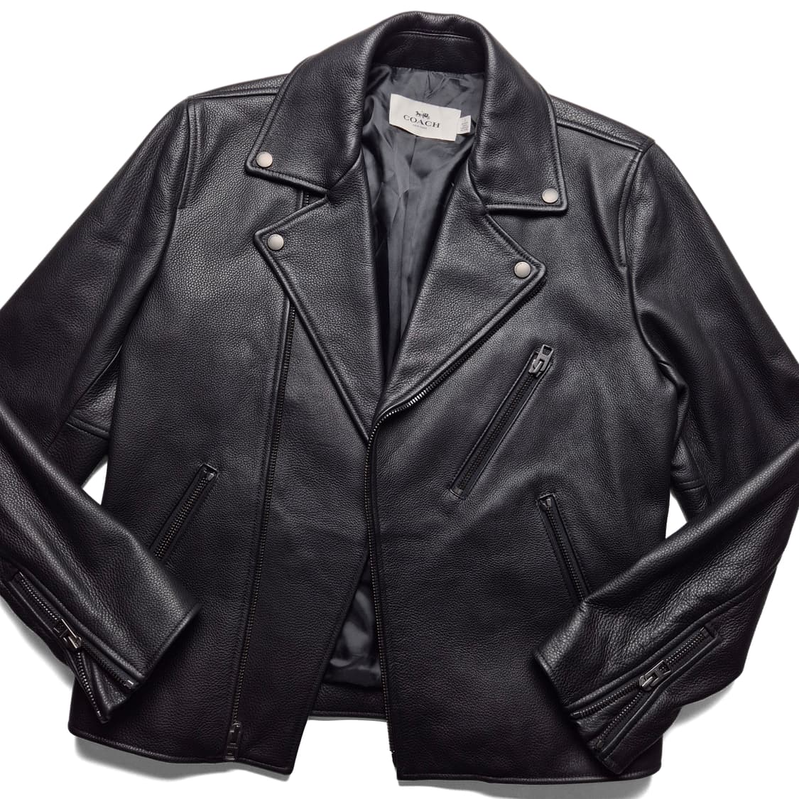[S] 코치 16fw 소가죽 라이더 자켓 상품이미지1
