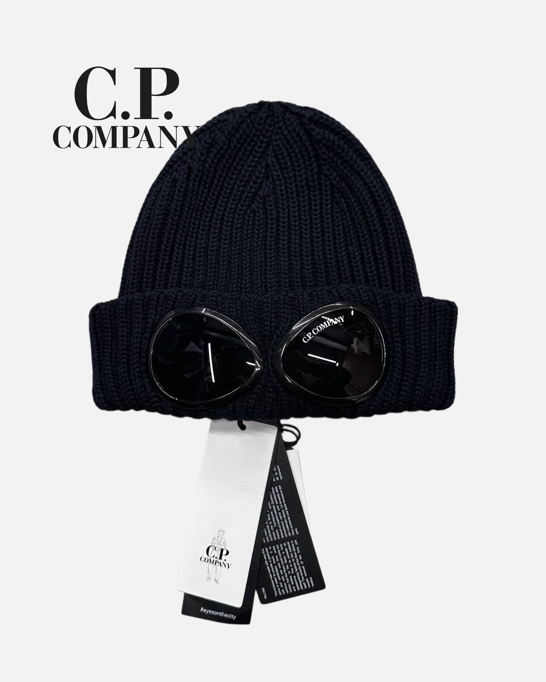 C.P.COMPANY merino wool goggle beanie 상품이미지1