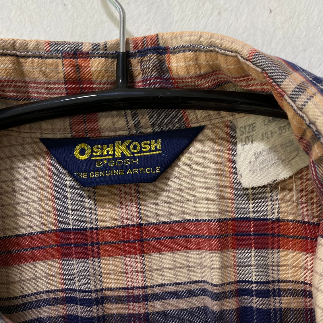 🌊90s USA Osh'Kosh western check shirts 상품이미지8